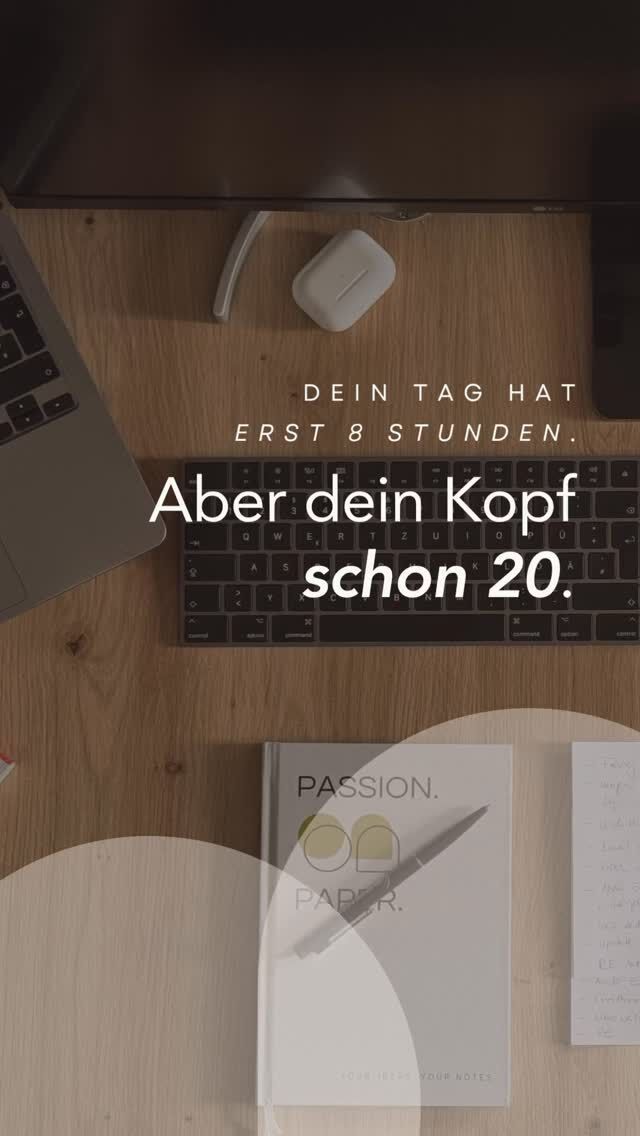 …Falls Du heute Abend denkst:
„Ich habe irgendwie nichts von meinen to-dos geschafft.“

Dann denk daran:
Vielleicht hast Du heute nicht zu wenig erledigt.
Vielleicht hast Du einfach 20-mal das Thema gewechselt.

Kontextwechsel, Mental Load und genau das, was gutes Projektmanagement jeden Tag ausmacht, kosten mehr Energie, als viele glauben. 💭

Wer fühlt’s?